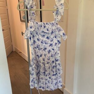 LoveShackFancy Pastel Floral Dress